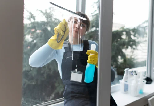 Nettoyage de vitres intérieures et extérieures à Ploemel